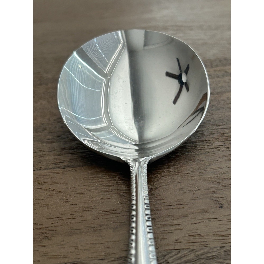 Reed & Barton Englefield Large Casserole Serving Spoon Stainless Glossy 8.75" - Picture 3 of 6